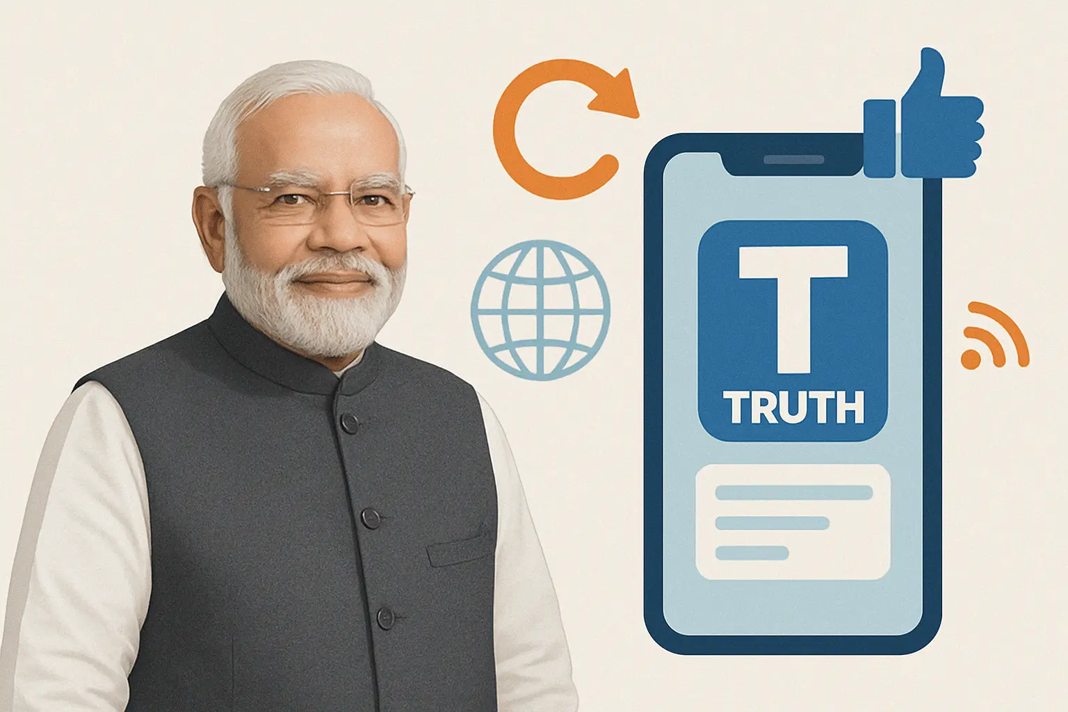 नरेंद्र मोदी ट्रुथ सोशल के 5 रहस्य
