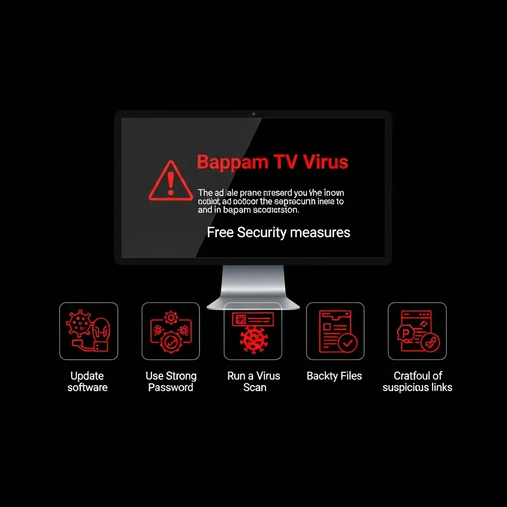 Bappam TV virus चेतावनी